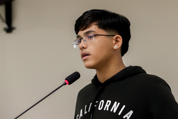 Estudantes da "Augusto Melega' participam do 'Conheça o Legislativo'