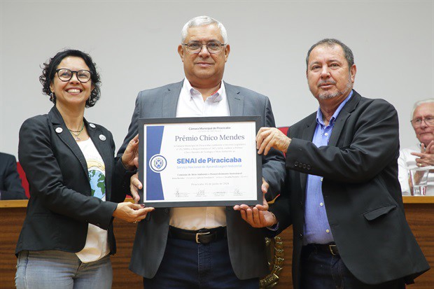 Prêmio Chico Mendes 2024 contempla o Senai, na semana do meio ambiente