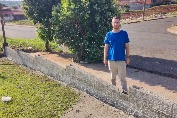 Vereador Gustavo Pompeu (Avante) avaliou benefícios de obras de infraestrutura