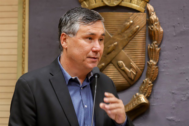 Vereador Pedro Kawai, que solicitou a reunião solene, destacou que a imprensa é um pilar da democracia