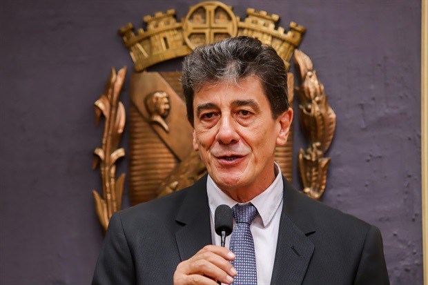 Vereador Pedro Kawai, que solicitou a reunião solene, destacou que a imprensa é um pilar da democracia