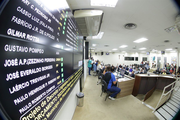 Vereadores realizaram duas reuniões extraordinárias para a votação de projetos de urgência do Poder Executivo