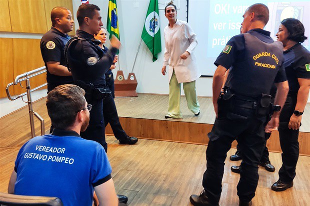 Evento foi voltado para servidores da Guarda Civil Municipal de Piracicaba