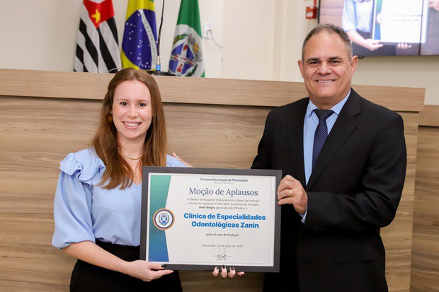 Moção de aplausos 126/2024 foi entregue na noite desta quinta-feira (20)