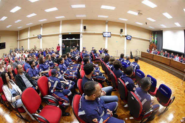 Câmara celebra os 20 anos do Samu em Piracicaba