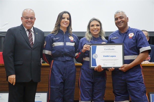 Câmara celebra os 20 anos do Samu em Piracicaba