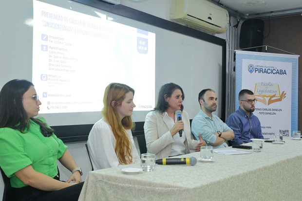 Palestra “Prevenção do Câncer de Cabeça e Pescoço" foi realizada nesta segunda-feira pela Escola do Legislativo