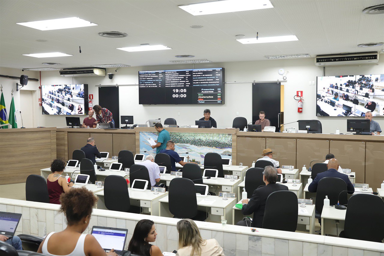 Proposituras foram votadas na última reunião ordinária de 2024