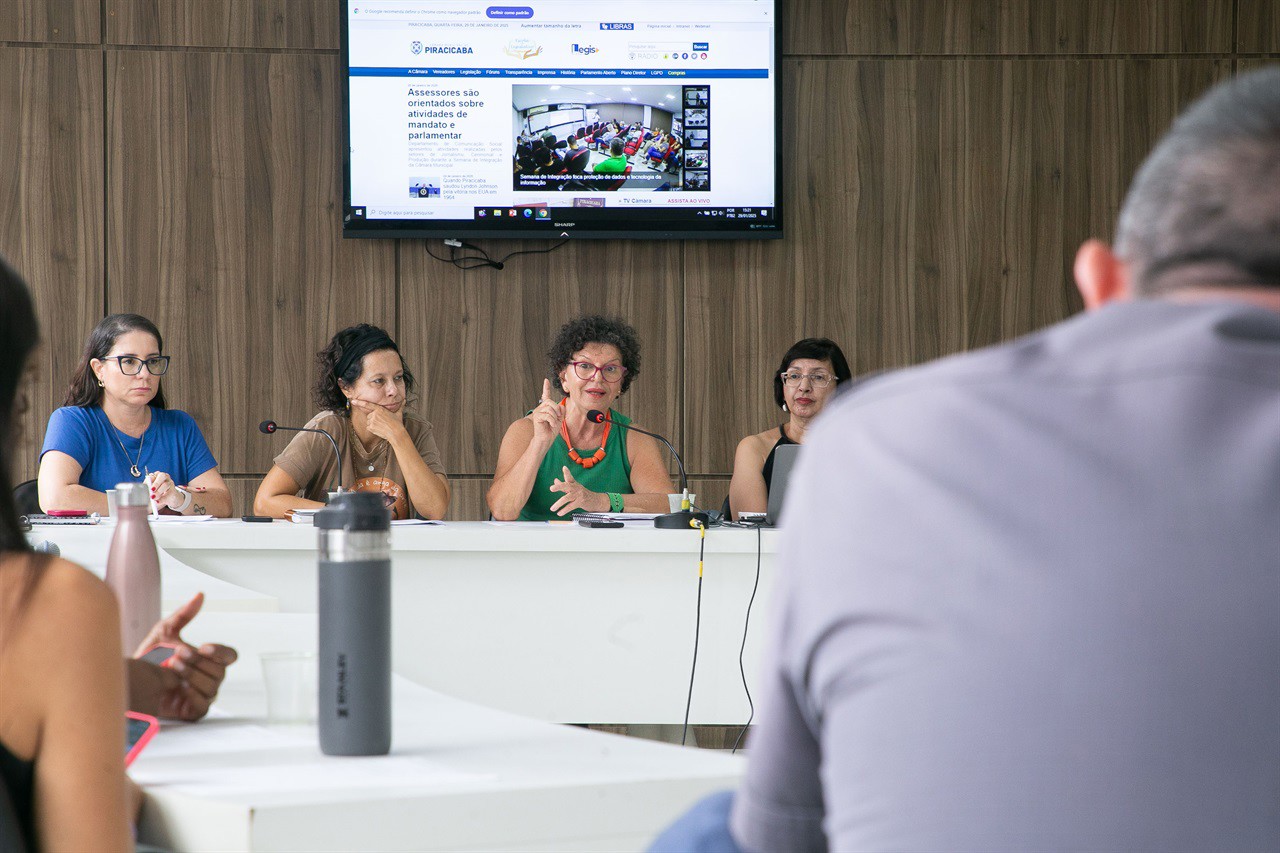 Reunião da Rede aconteceu na tarde desta quarta-feira (29), na Sala B do Prédio Anexo da Câmara Municipal de Piracicaba