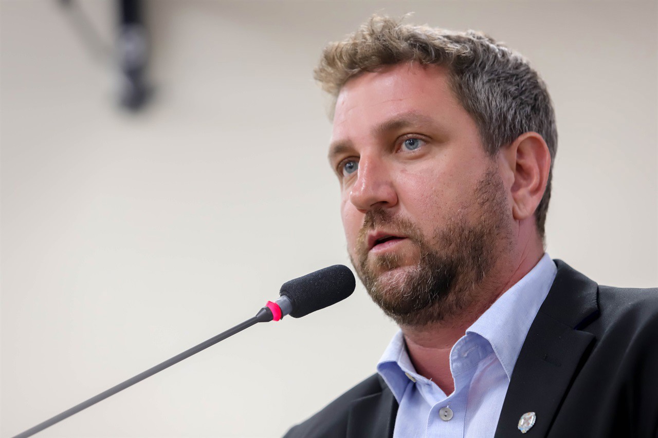 Vereador Felipe Jorge Dário (Solidariedade), o Felipe Gema