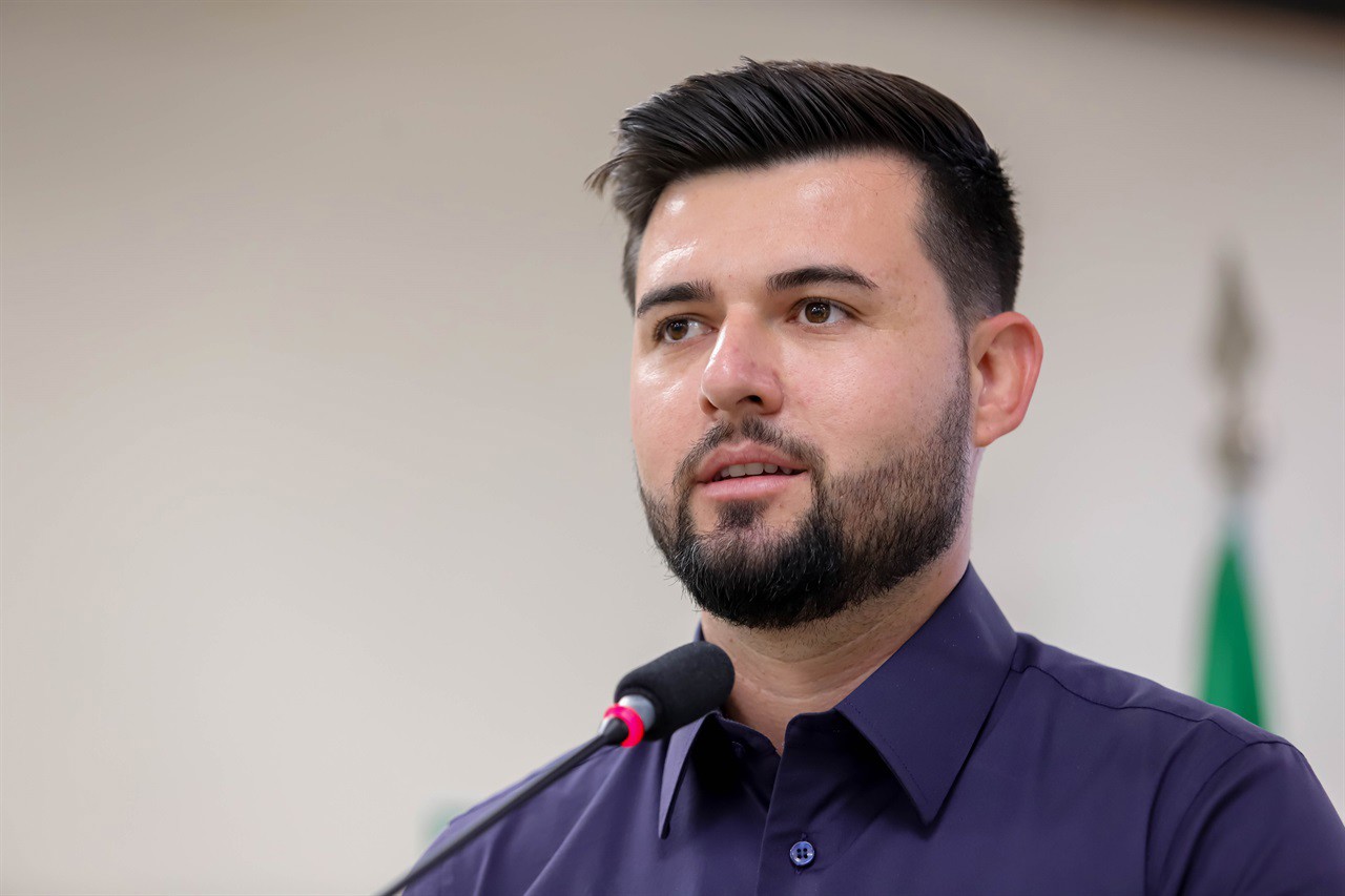 Vereador Rafael Boer (PRTB), vice-presidente da Mesa Diretora
