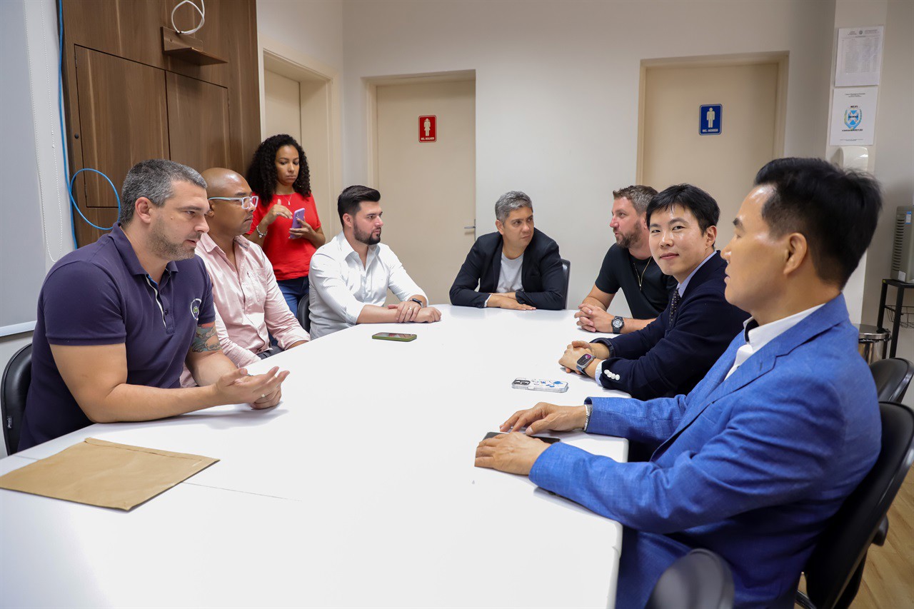 Presidente da Câmara recebe a visita do Cônsul da Coreia do Sul