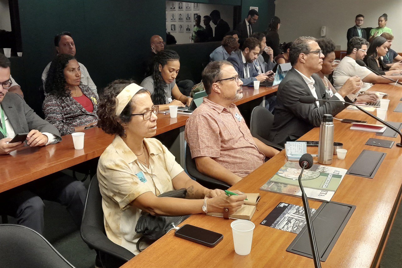 Em Brasília, vereadora participa de debate da Frente Ambientalista