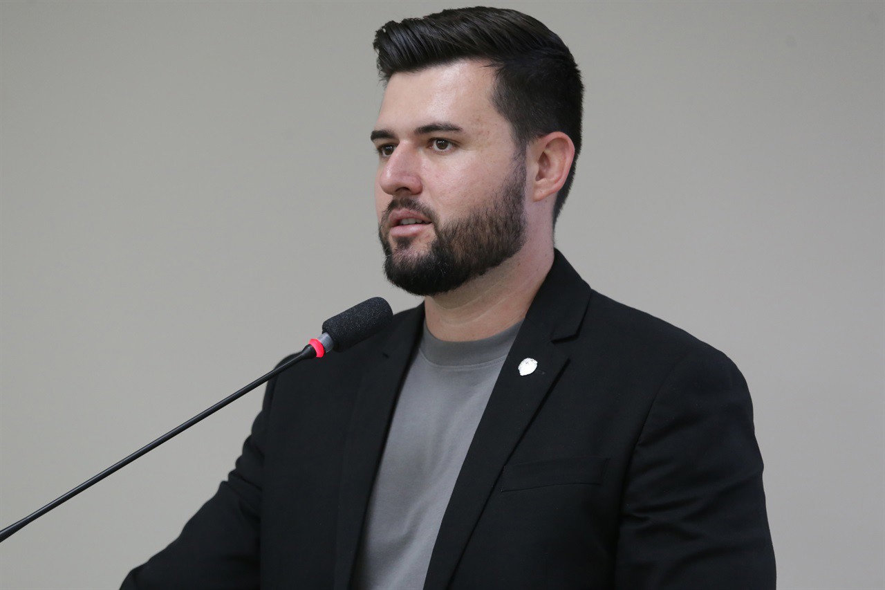 No discurso, vereador Rafael Boer (PRTB) falou sobre acidentes na rodovia Luiz de Queiroz