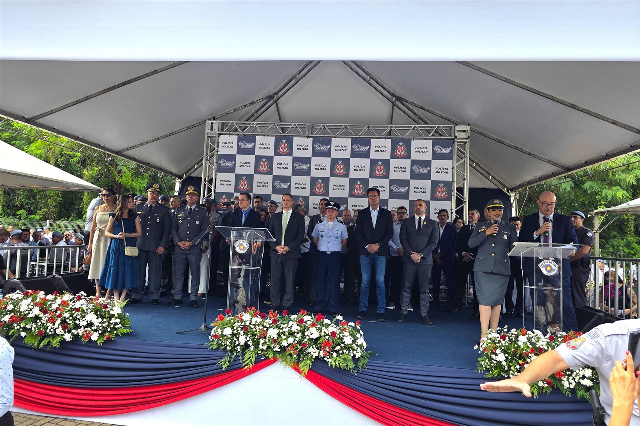 Vereador é convidado para cerimônia da passagem de comando no CPI-9