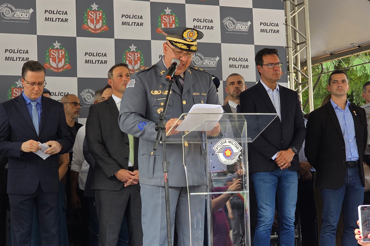 Vereador é convidado para cerimônia da passagem de comando no CPI-9