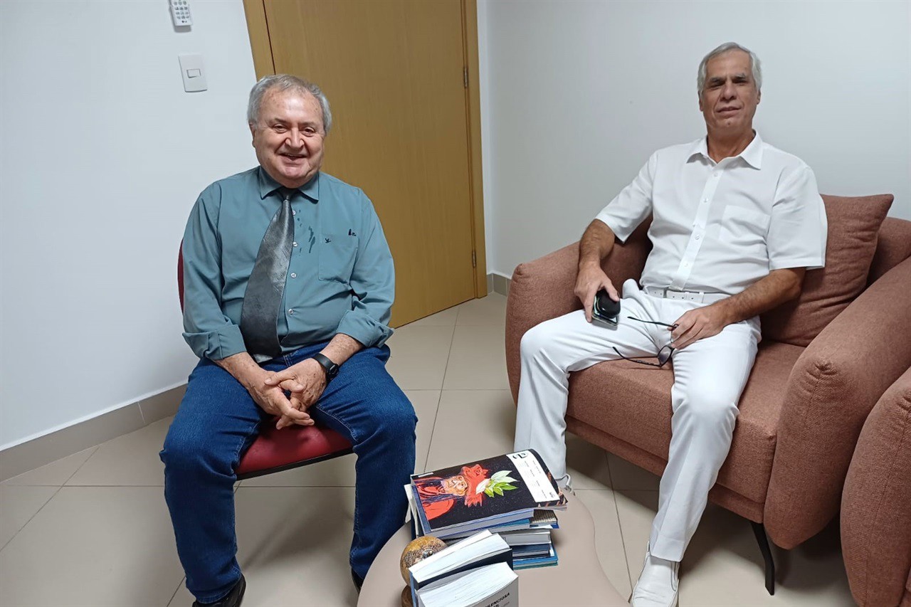 Vereador é recebido pelo vice-provedor da Santa Casa