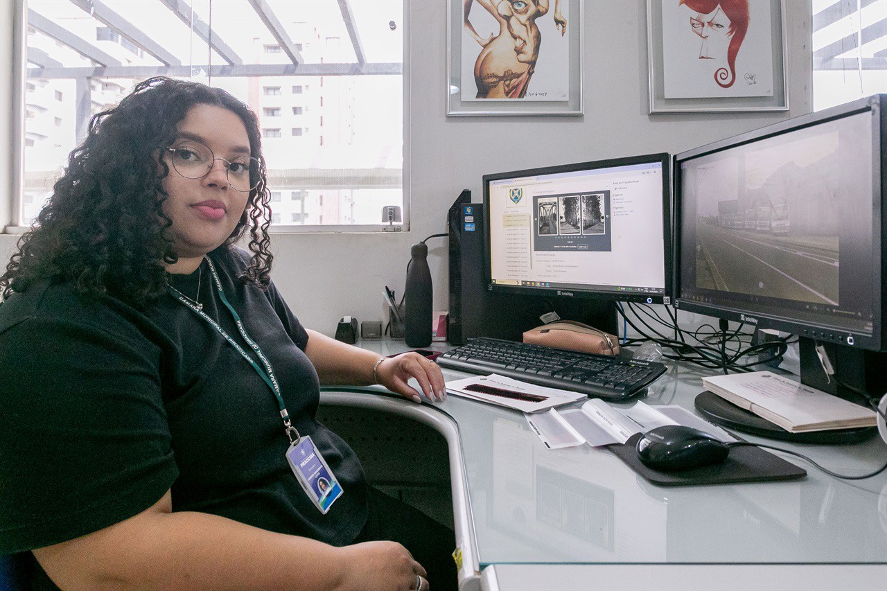 Samara Lopes, estagiária: "me deparei com realidades que eu não conhecia."