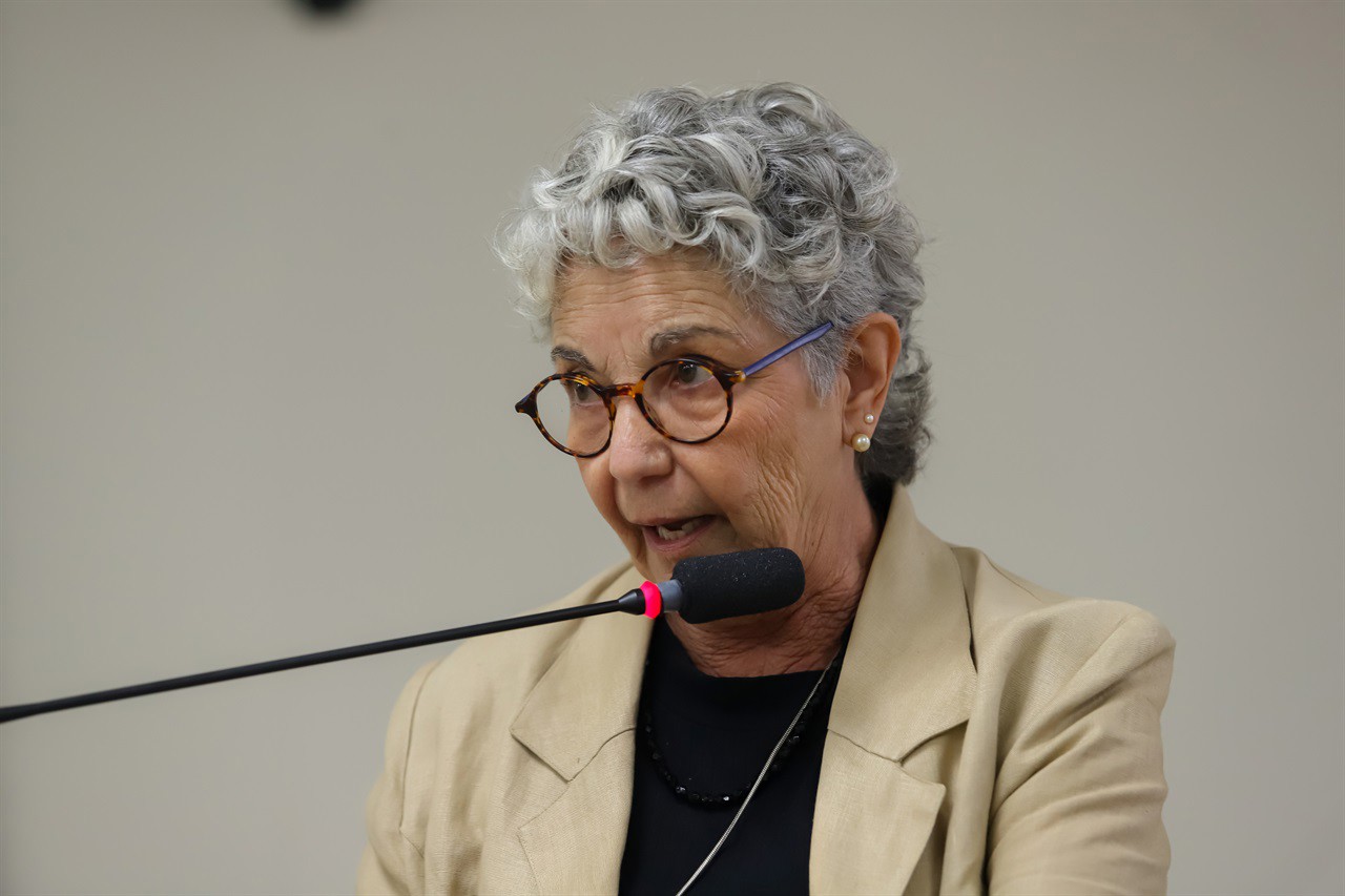 Bartira Mendes ocupou a tribuna durante a reunião ordinária desta quinta-feira (24)