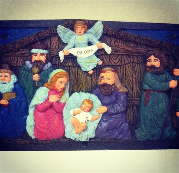 Presépio de Batente de Porta