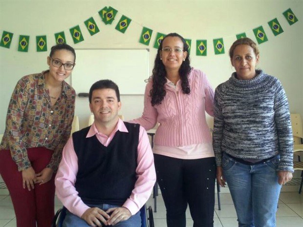 André Bandeira visitou a sede do grupo de apoio, em Sumaré, nesta terça-feira