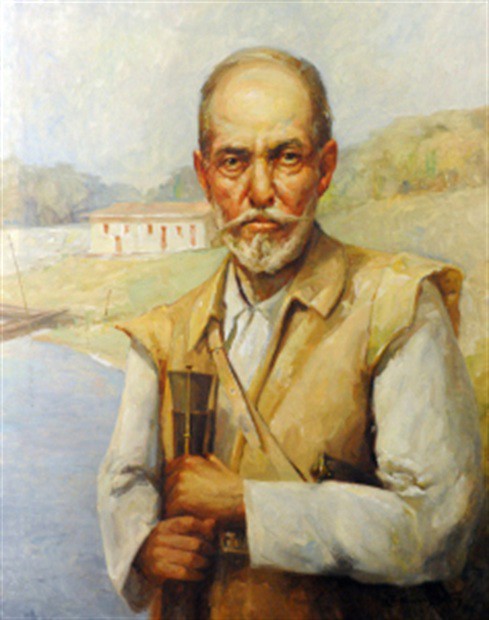 O Povoador, Cap. Antônio Correa Barbosa. Obra: Archimedes Dutra, 1967 óleo sobre a tela. Coleção M.H.P Prudente de Moraes