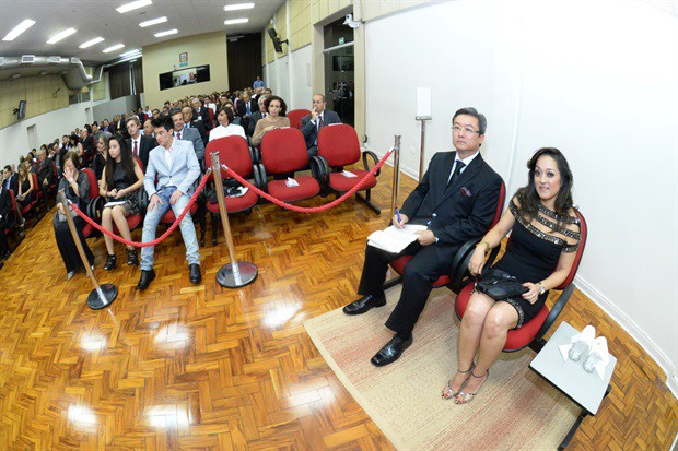 Reunião Solene de entrega de título de Cidadão Piracicabano a Paulo Kishi