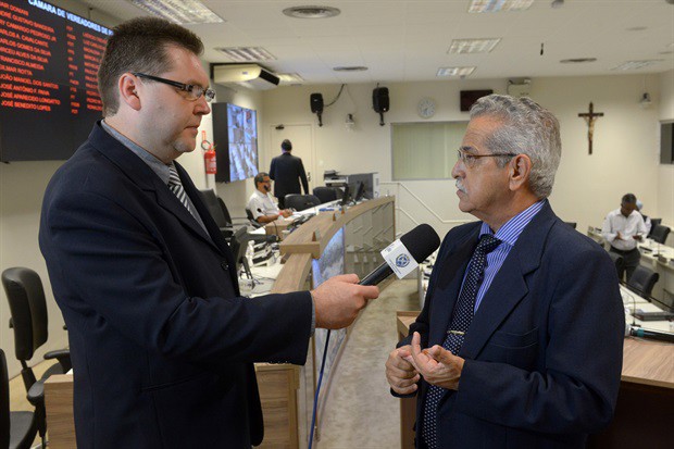 Capitão Gomes concedeu entrevista ao vivo ao "Primeiro Tempo" desta quinta-feira
