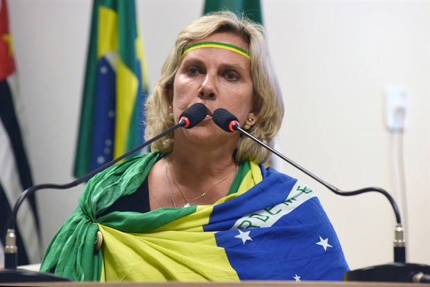 Ela clamou pela vitória da justiça, da ética e da moralidade