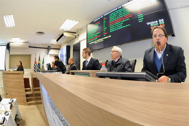 Câmara suspendeu expediente da 38ª reunião ordinária a pedido do vereador Ronaldo Moschini