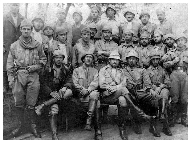 Batalhão Piracicabano, Batalhão 7 de Setembro, Batalhão Barbosa e Silva, Coluna Adauto Melo, Esquadrão Coronel Artigas, Regimento Esportivo