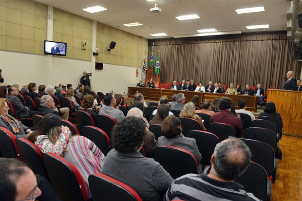 Vereadores comemoram os 35 anos da Uniodonto em Piracicaba