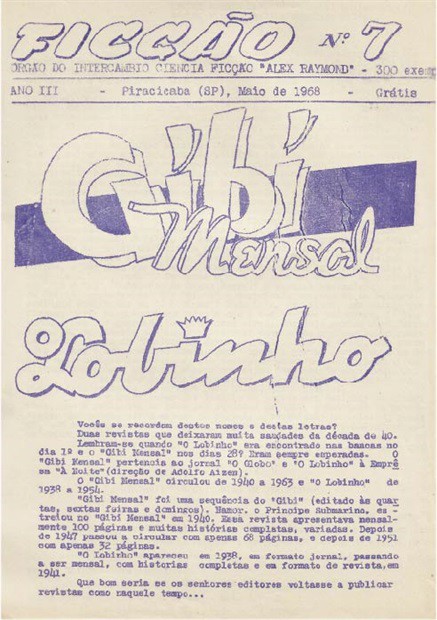 Capa Fanzine Edson Rontani