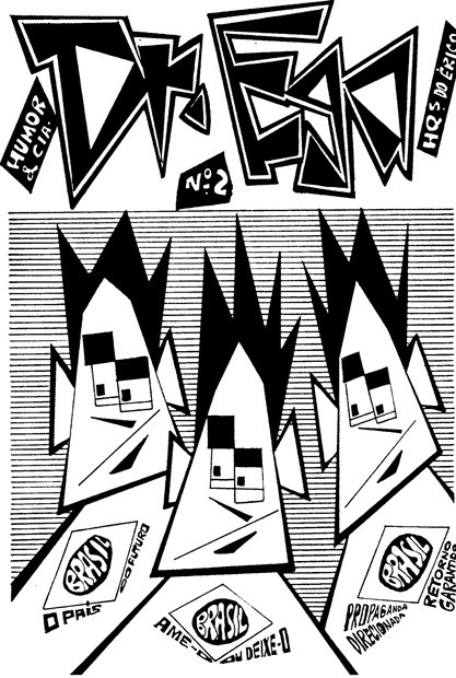 Capa Fanzine Dr. Ego - Érico