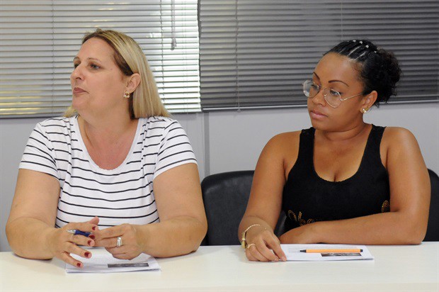 Mara Zanini e Rafaela Silva, da Funjape