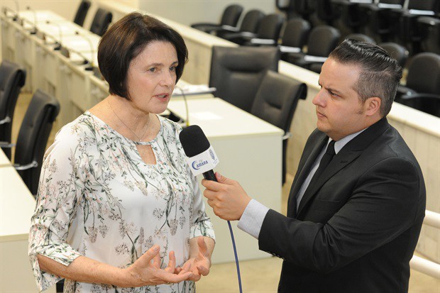 Nancy Thame foi entrevistada durante o programa Primeiro Tempo