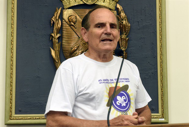 Reunião Solene - Dia do Escoteiro - Antonio Carlos Angolini