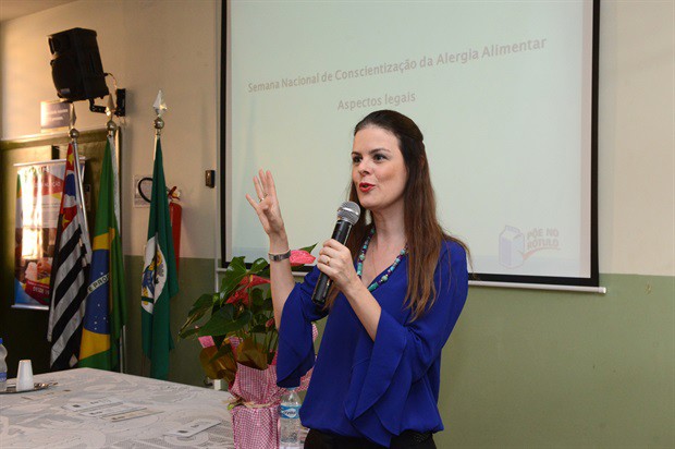 Cecília Cury falou sobre os aspectos legais da alergia alimentar