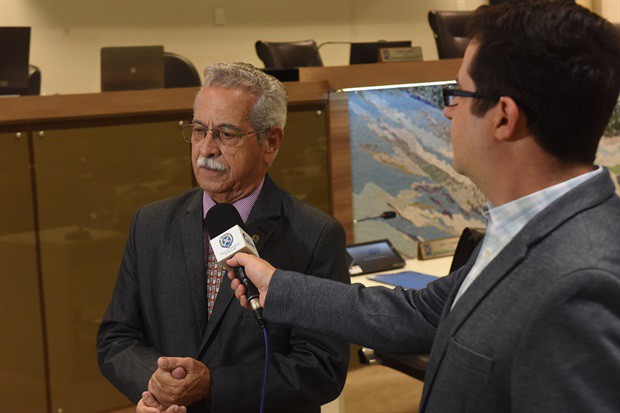 Entrevista ao vivo foi transmitida antes da 51ª reunião ordinária