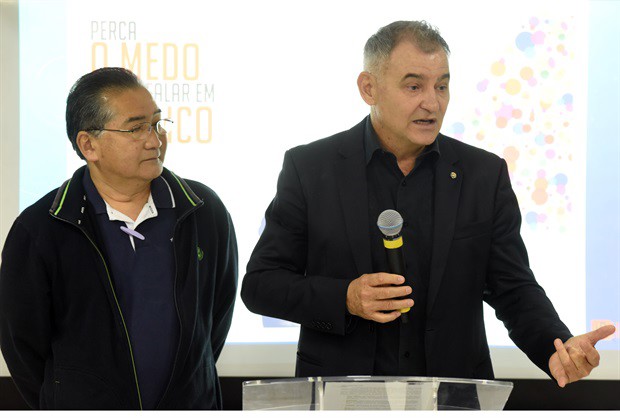 88% das pessoas têm medo de falar em público, destacou Luciano Jr.