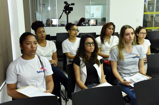 Alunos fizeram atividades dinâmicas para colocar a teoria em prática 