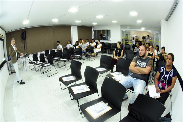 Alunos fizeram atividades dinâmicas para colocar a teoria em prática