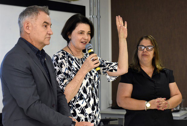 Diretora da Escola, vereadora Nancy Thame comentou importância da novidade
