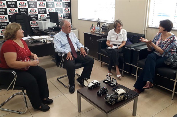 Reunião abordou ações relacionadas ao combate à violência contra a mulher