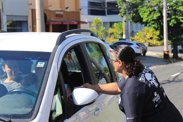 500 kits com materiais de informativo foram distribuídos