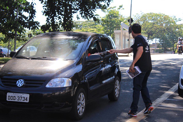 500 kits com materiais de informativo foram distribuídos