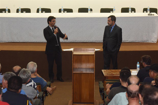 Audiência pública lotou o anfiteatro do Centro Cívico nesta terça-feira